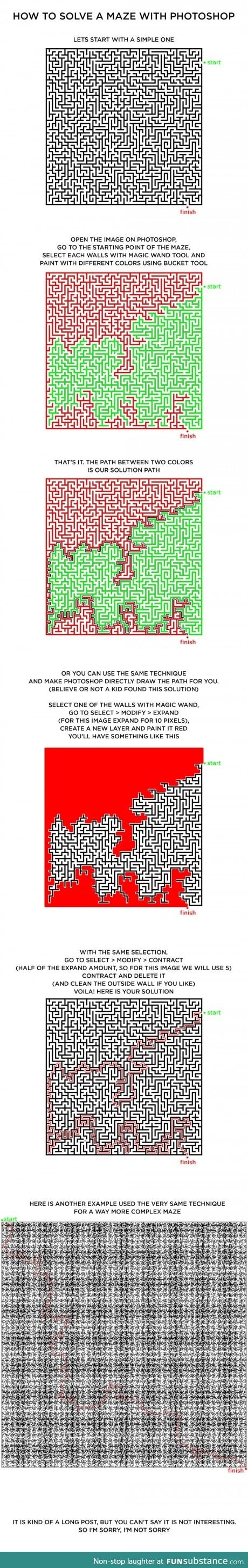for all your "lost in a digital maze" needs
