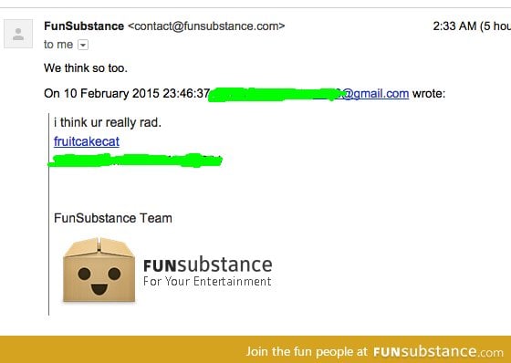 So yesterday I wrote FS staff an email. I don't know what I was expecting.