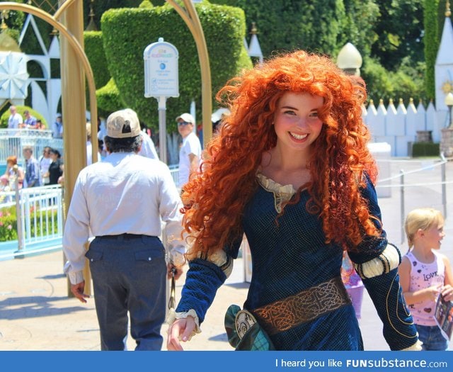 Disneyland Meridan from Brave