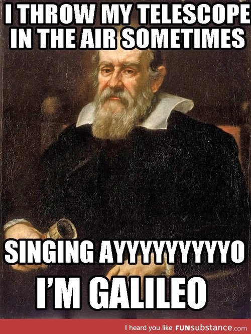 Happy birthday Galileo