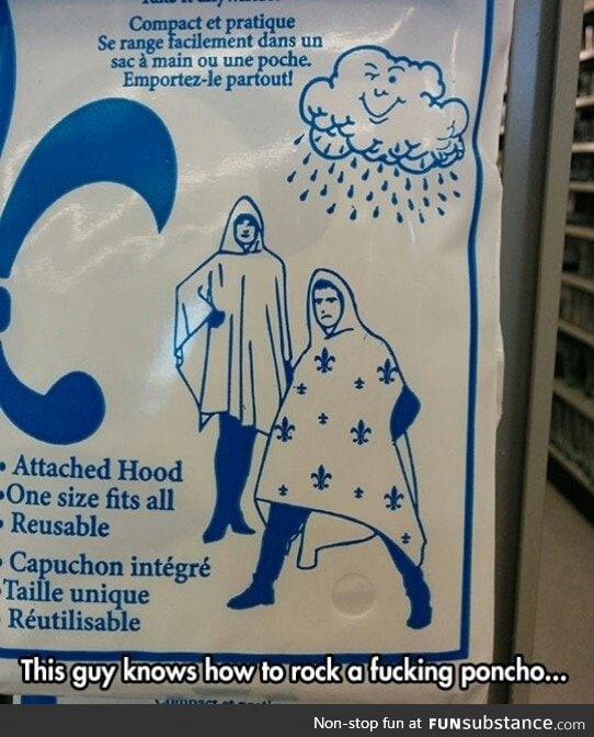 Poncho-ing with style