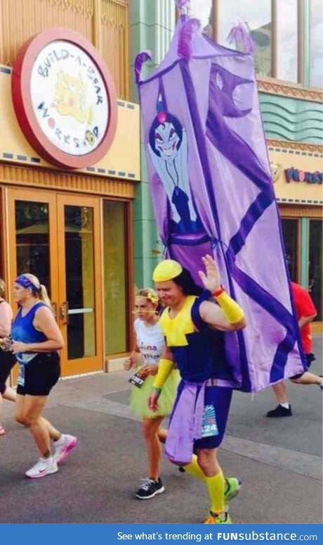 Best costume for the Disney half marathon