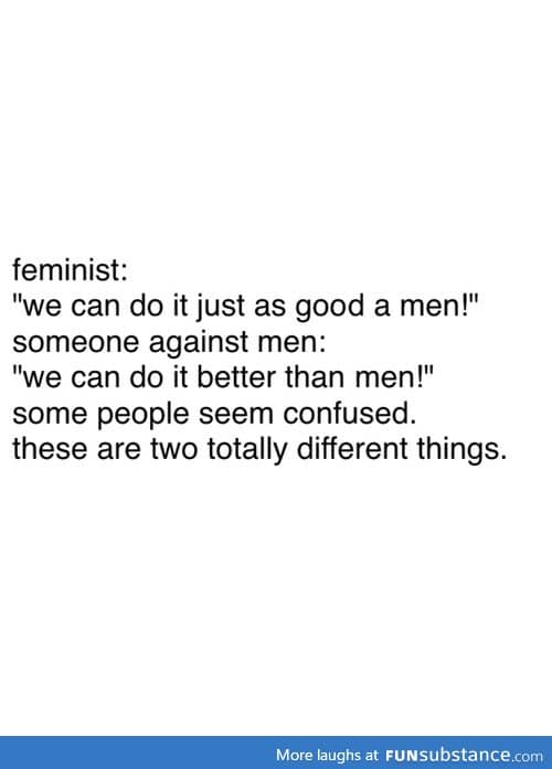 I don't want to be called a 'feminazi' I'm just trying to convey what a real feminist is.
