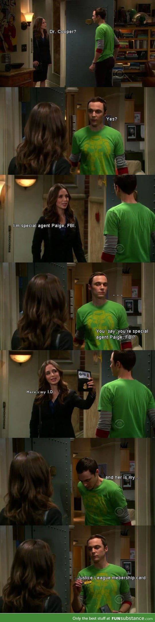 Sheldon vs the FBI