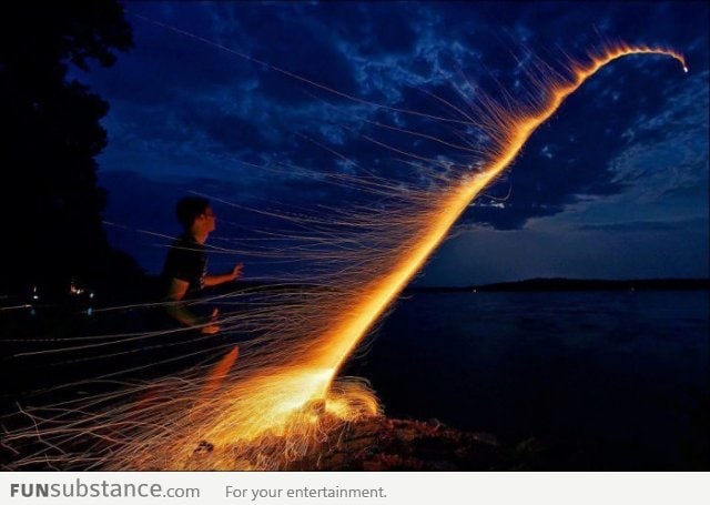 Long Exposure Shot (Firework)