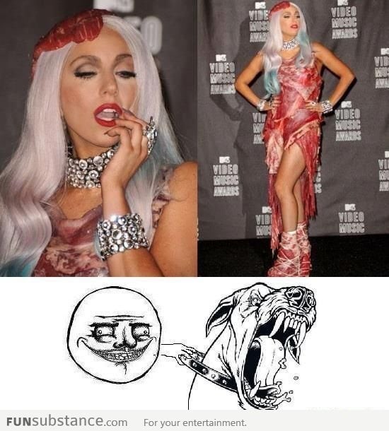 Meat Dress -_-