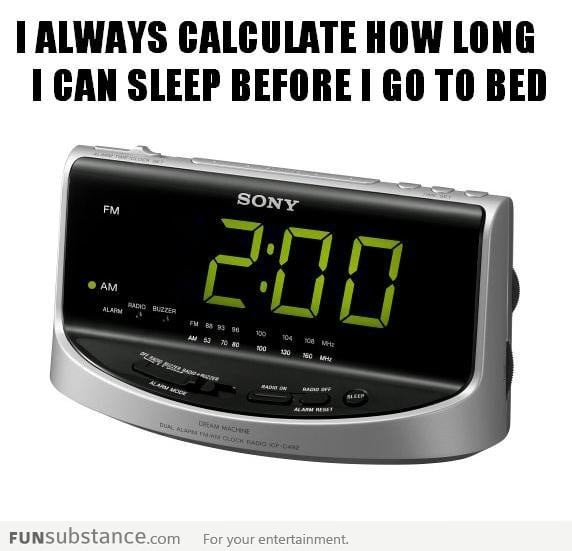 Calculating sleep time