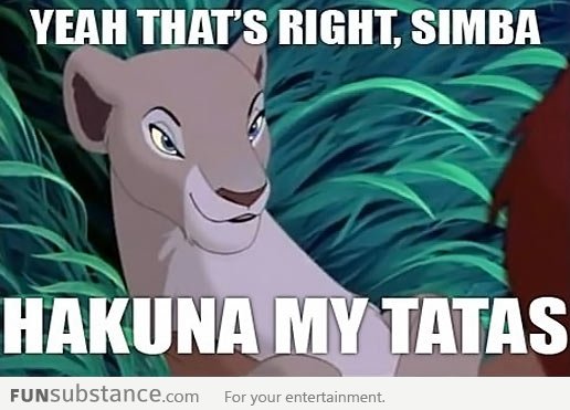 That's right, Simba