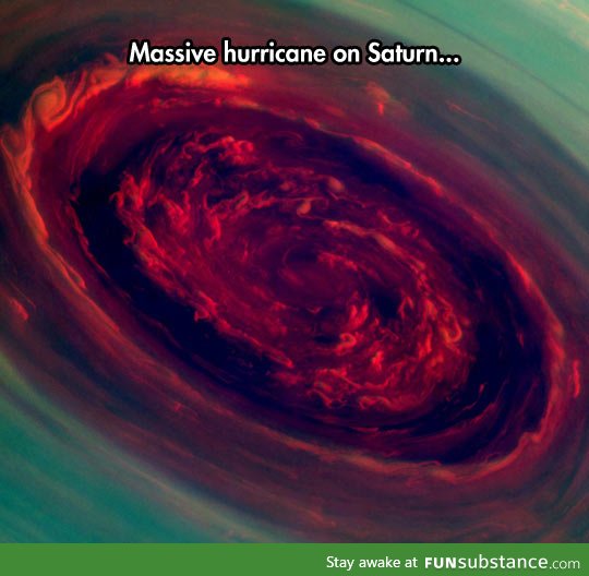 Some Of Its Hurricanes Are Bigger Than Earth's Surface