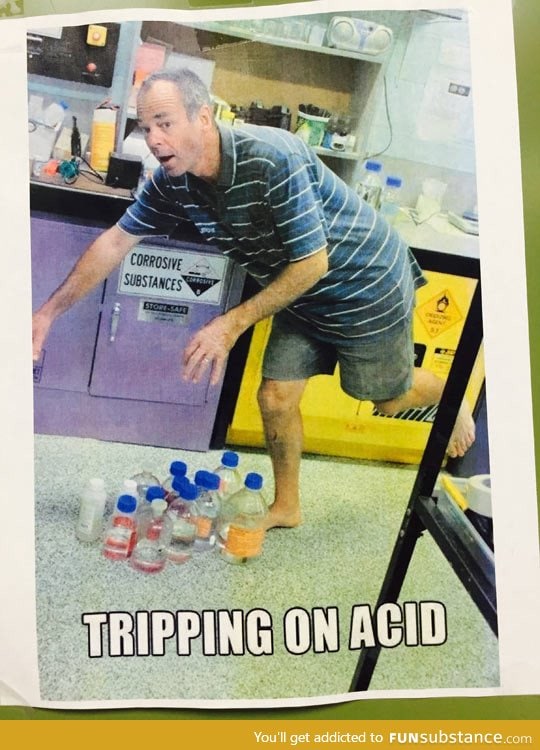 Chemistry teacher humor