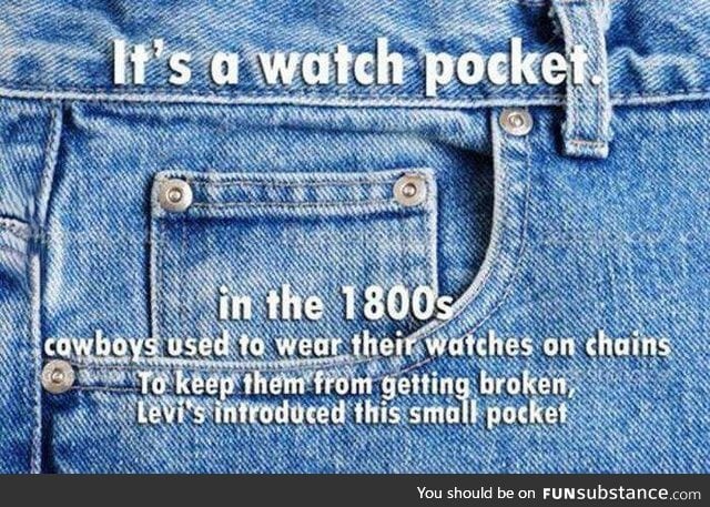 The watch pocket