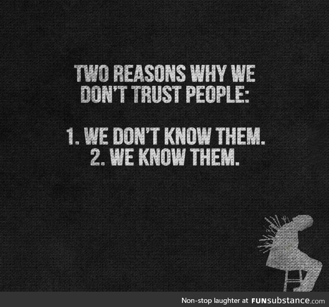 Trusting people