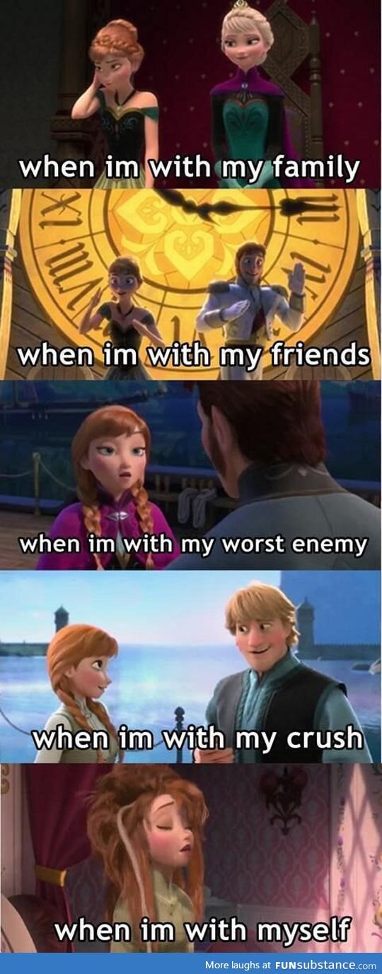 My life summed up by frozen