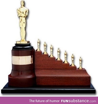 This is the special Oscar Walt Disney received for Snow White and the Seven Dwarfs in 1939