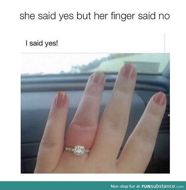 I think the ring is too small.