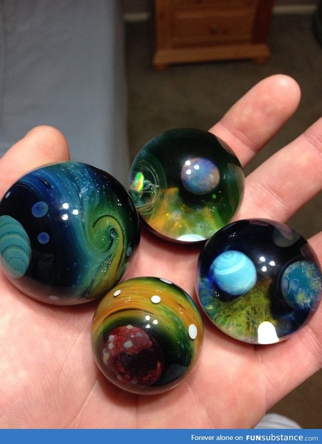 Space marbles