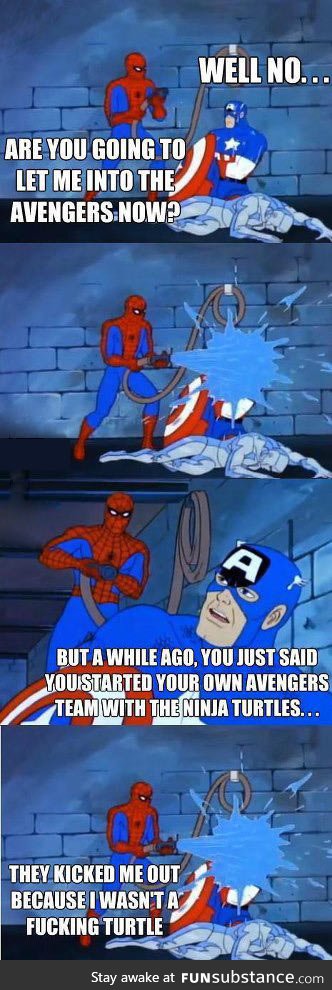 Poor Spiderman