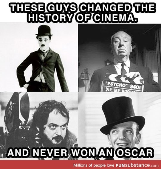 Oscar unfairness is not new