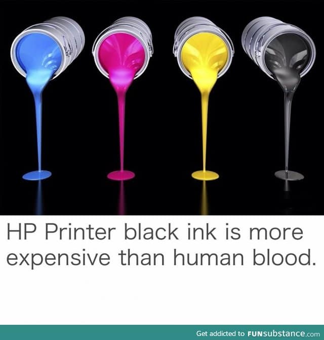 Hp printer black ink