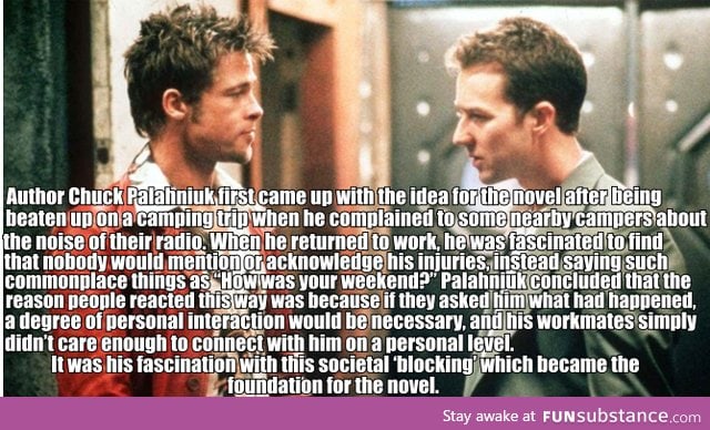 How Fight Club started