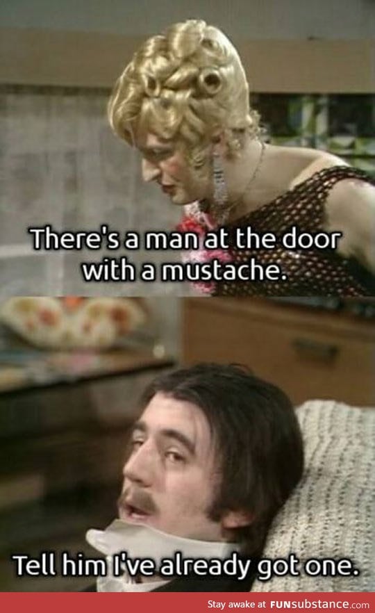 Man at the door
