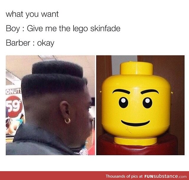 I want to be a Lego please