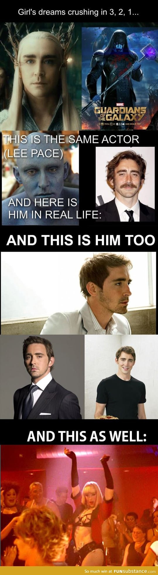 The many faces of lee pace