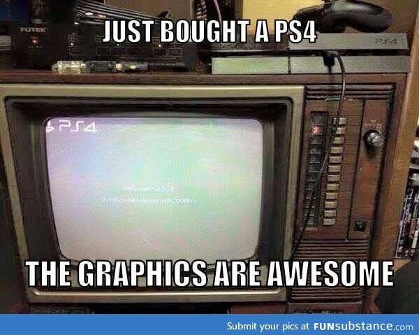 Just bought a New PS4