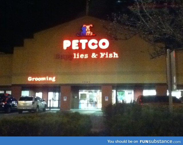 At least they have fish. Or do they?