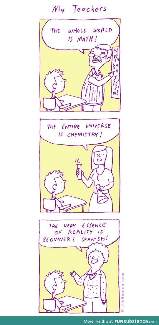 Well, science is technically everything.