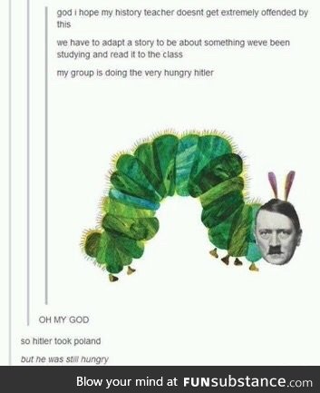Very hungry Hitler