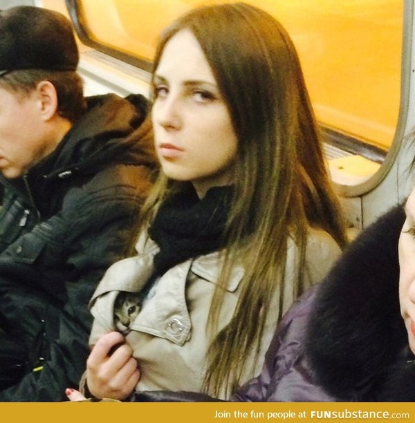 Meanwhile on subway …