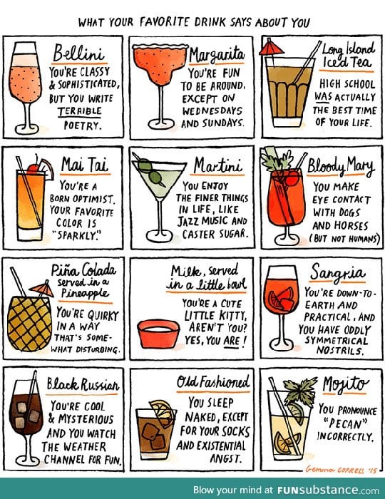 Choose your drink wisely