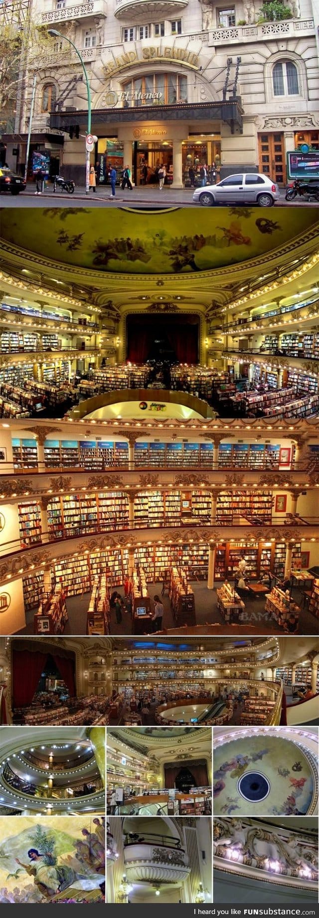 Just a bookstore... Buenos Aires, Argentina