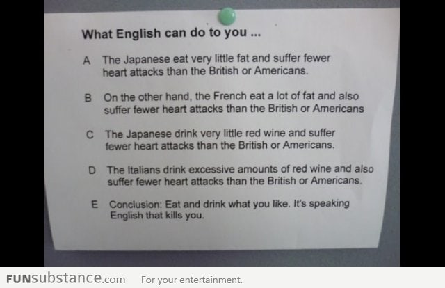 English is dangerous