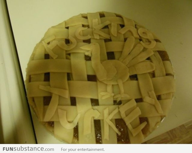 How my friend does a lattice on an apple pie