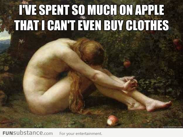 Eve, the first Apple user