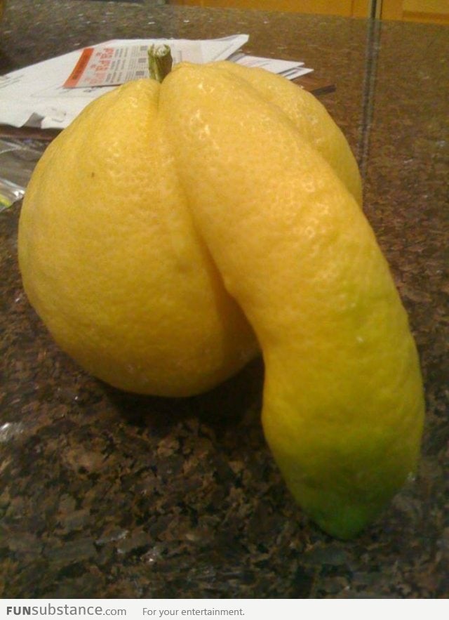 A big lemon