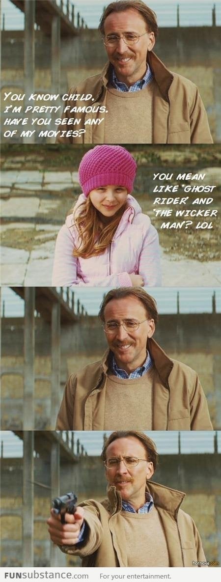 Nicolas Cage at his best