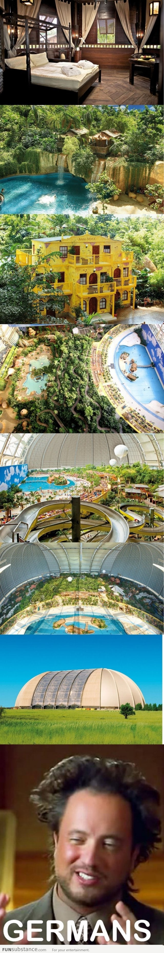 Biggest indoor beach in the world