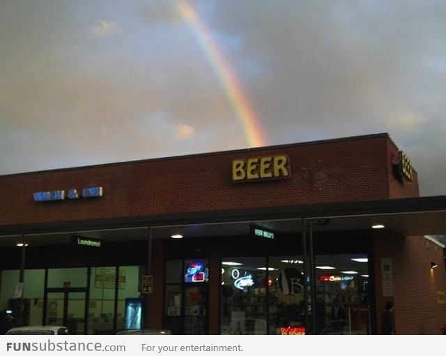 I finally found the end of the rainbow!