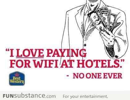 Nice ad, Best Western