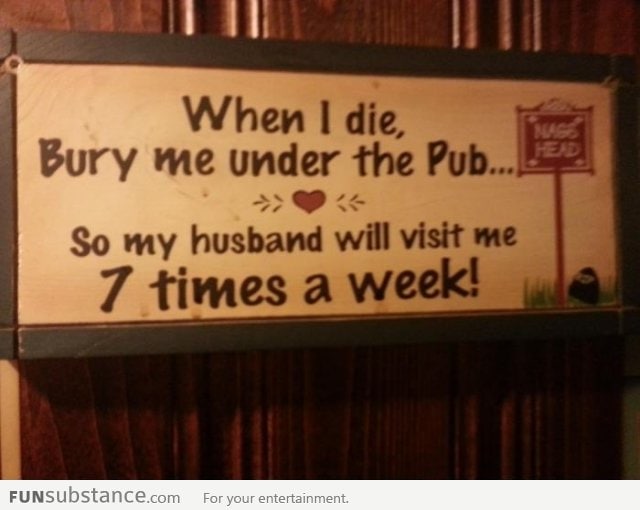 Meanwhile at the pub