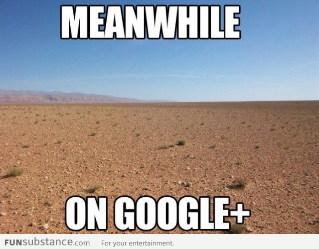 Meanwhile On Google+