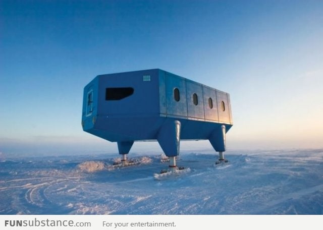 Research Base in Antarctica