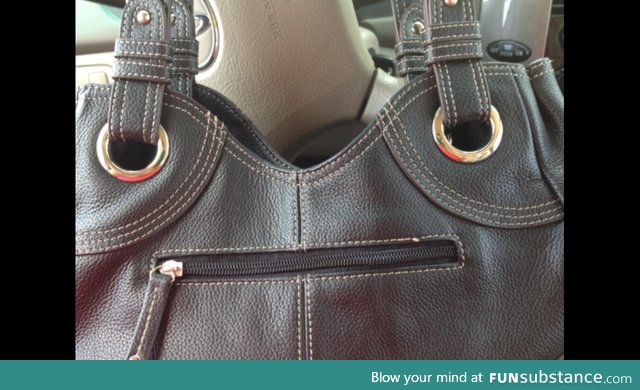 My purse is NOT amused.
