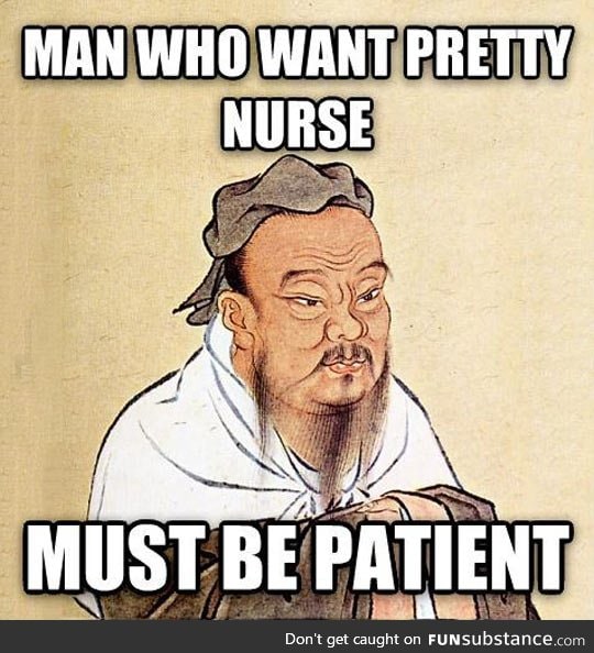 Wise confucius says