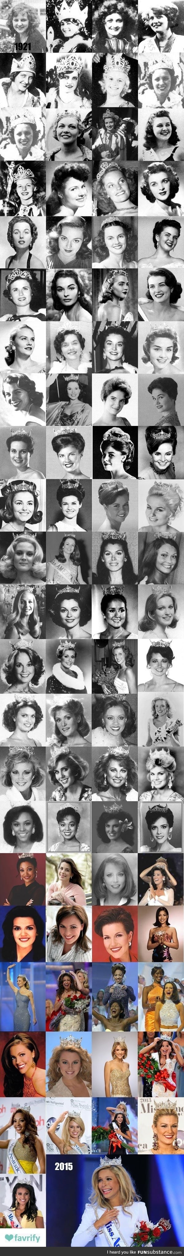 Every Miss America from 1921 to 2015