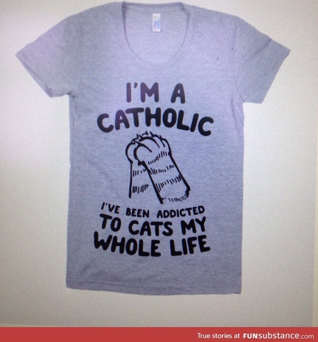 Shirt for fellow feline lovers
