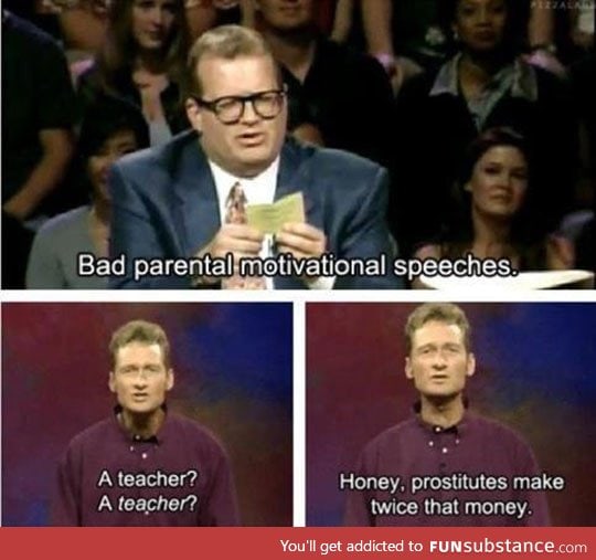 Bad parenting speech